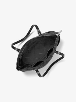 Jet Set Large Logo Top-Zip Tote Bag