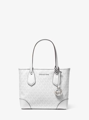 small white michael kors bag