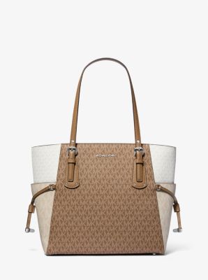 Michael kors signature voyager best sale