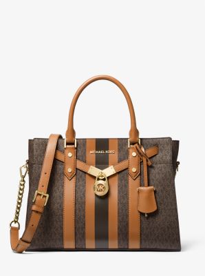 Michael Kors - Hamilton Large MK Signature Brown