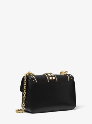 SoHo Small Studded Leather Shoulder Bag Michael Kors