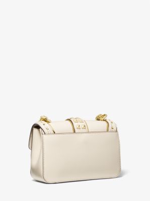 Petit sac &agrave; &eacute;paule SoHo en cuir clout&eacute;