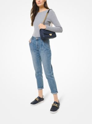 SoHo Large Studded Quilted Leather Shoulder Bag Michael Kors