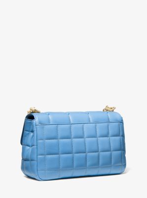 Schultertasche Soho Large aus abgestepptem Leder mit Nieten image number 2