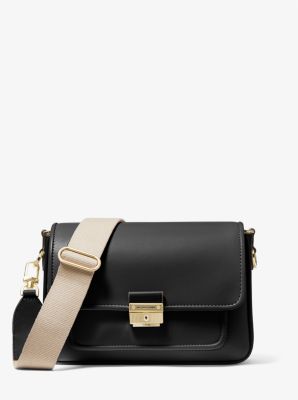 Bradshaw Medium Leather Messenger Bag | Michael Kors