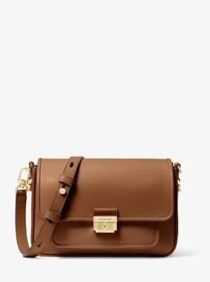 Bradshaw Medium Leather Messenger Bag | Michael Kors