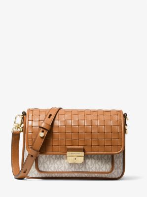 Michael Kors Bradshaw Medium Color-Block Graphic Crossbody Bag