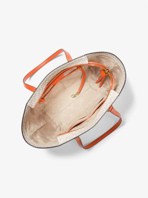 Bolso tote Carine mediano con logotipo in CLEMENTINA | Michael Kors