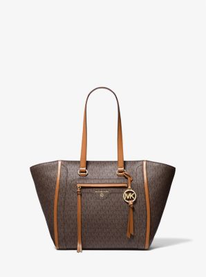 Carine Medium Logo Tote Bag | Michael Kors