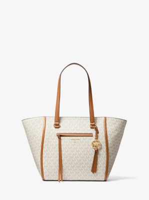 carine medium logo tote bag