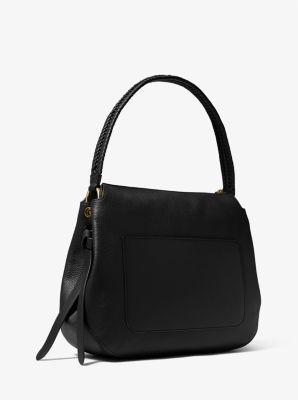 Grand Large Pebbled Leather Shoulder Bag image number 2
