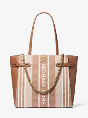 Michael Michael Kors Carmen Pebbled-Leather Tote Bag