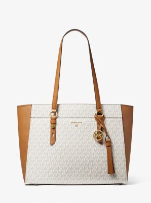 Sullivan Large Logo and Leather Tote Bag | Michael Kors