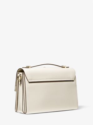 Hendrix Medium Studded Leather Messenger Bag