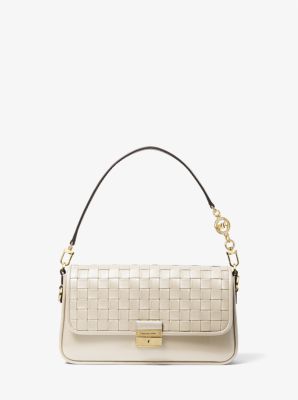 Bradshaw Small Woven Leather Shoulder Bag