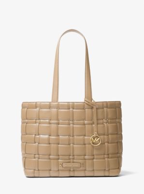 Ivy Medium Woven Tote Bag | Michael Kors Canada