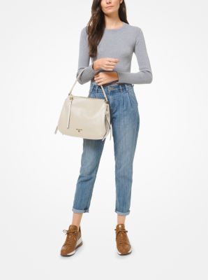 Grand Large Pebbled Leather Shoulder Bag