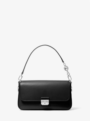 Michael Kors Carmen Small Flap Belted Leather Satchel - Macy's