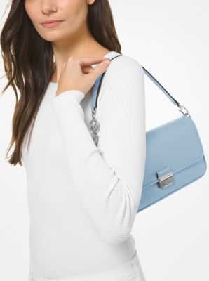 Bradshaw Small Leather Convertible Shoulder Bag in CHAMBRAY | Michael Kors