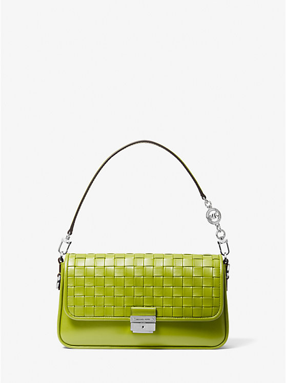 Bradshaw Small Woven Leather Shoulder Bag image number 0