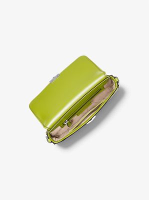 Michael Kors Jet Set Lime Green Saffiano Leather Bag - Earth Luxury