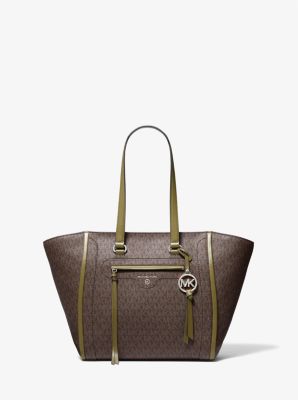 Sac fourre-tout Carine de taille moyenne &agrave; logo