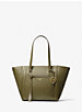 Carine Medium Pebbled Leather Tote Bag image number 0