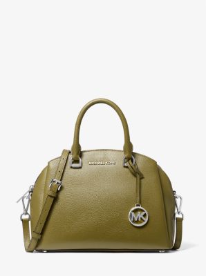 Maxine small logo online satchel