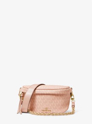 Michael Kors Slater Medium Logo Sling Pack in Brown