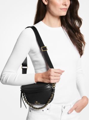 Slater Extra Small Pebbled Leather Sling Pack Michael Kors