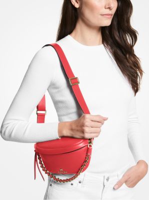 Mk red sling discount bag