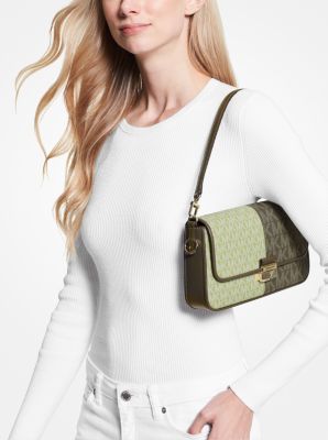 Bradshaw Small Two-Tone Graphic Logo Convertible Shoulder Bag