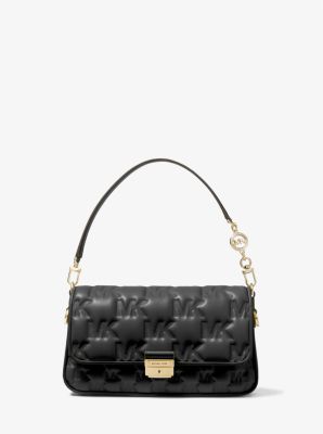 Bradshaw Small Graphic Logo Embossed Faux Leather Convertible Shoulder Bag  | Michael Kors