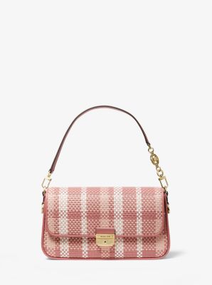 Bradshaw Small Woven Leather Convertible Shoulder Bag | Michael Kors