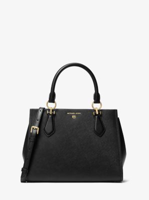 Marilyn Medium Saffiano Leather Satchel