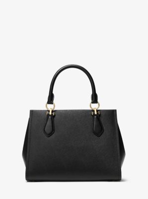 Marilyn Medium Saffiano Leather Satchel