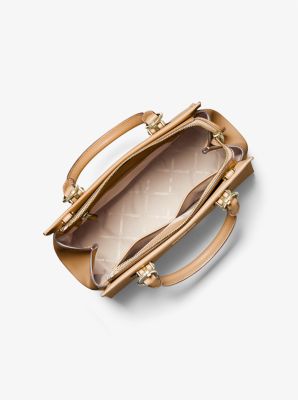 Henkeltasche Marilyn Medium aus Saffianleder in KAMEL | Michael Kors