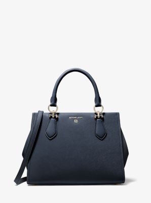 Marilyn Medium Saffiano Leather Satchel image number 0