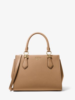 Marilyn Medium Saffiano Leather Satchel image number 0