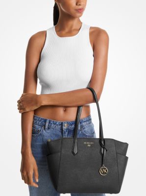 Michael kors saffiano store leather tote bag