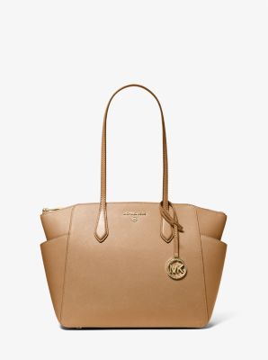 Sac fourre-tout Marilyn de taille moyenne en cuir Saffiano image number 0