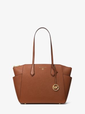 Marilyn Medium Saffiano Leather Tote Bag