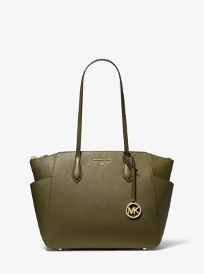 michael kors army green purse