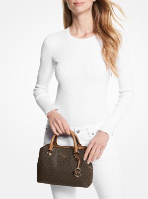 Edith Small Logo Satchel