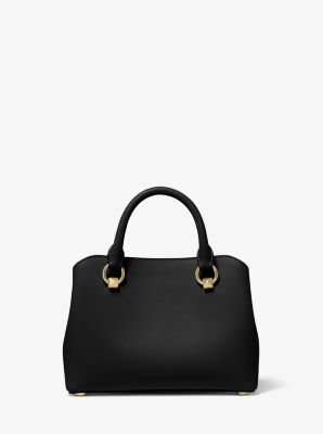  Edith Small Saffiano Leather Satchel : Clothing, Shoes