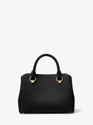 Edith Small Saffiano Leather Satchel