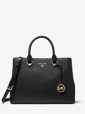 MICHAEL KORS Edith Small Saffiano Leather Satchel in Sun (30S2G7ES1L) –  Masfreenky Shopperholic