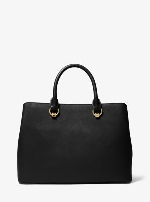 Kate's Leather Black Shoulder Bag - The Major Ki
