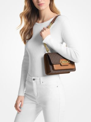 Heather Large Logo Shoulder Bag | Michael Kors