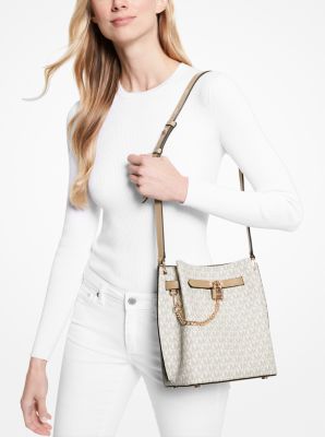 MICHAEL KORS HAMILTON MEDIUM SATCHEL VS LARGE SATCHEL 